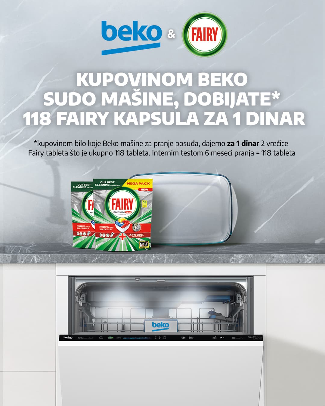 Beko FAIRY AKCIJA  by Beko in Rrobalarëse WM category